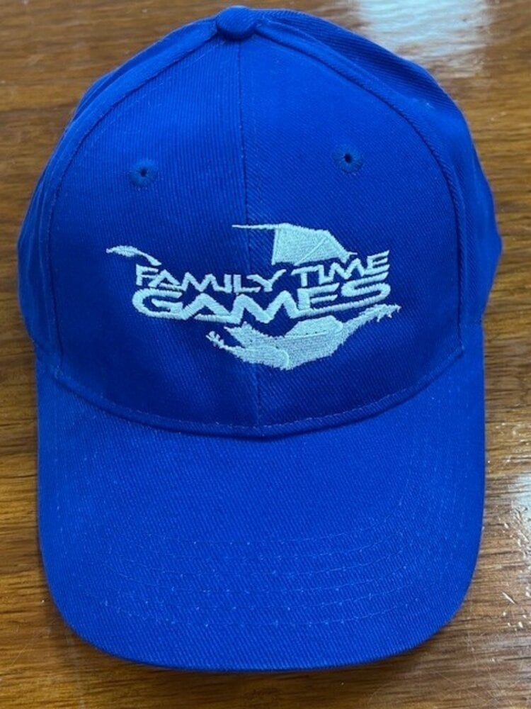 Family Time Games  Hat Blue/White