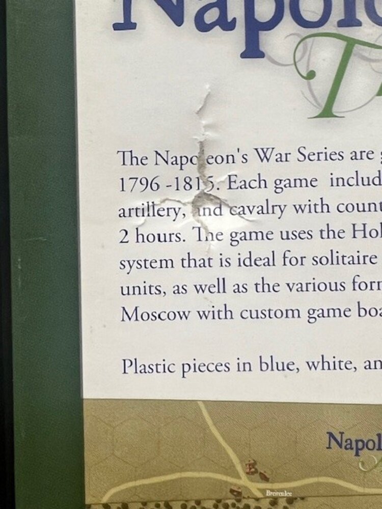 Vintage Napoleon's War II: The Gates of Moscow (Pre-Owned, Unpunched, box slightly damaged) (2011)