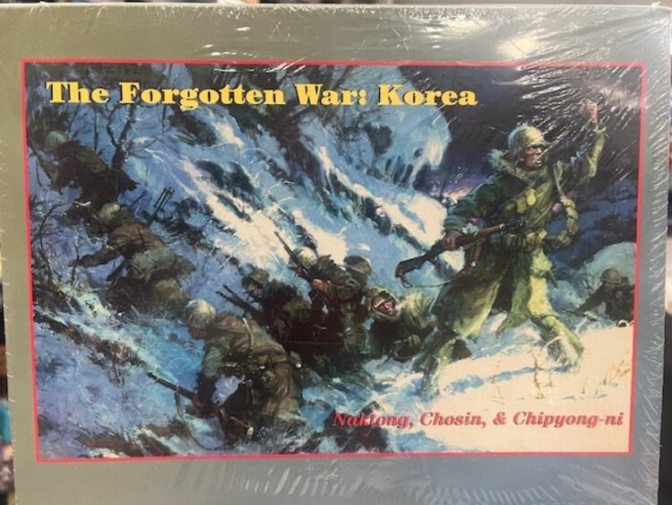 Vintage The Forgotten War: Korea (Pre-Owned, NEW, shrink wrapped damaged) (1996)