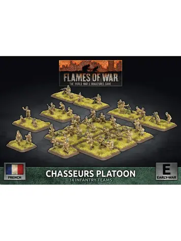 Flames of War FOW: Chasseurs Platoon (French) (Early War)