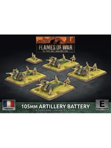FOW: 105 mm Artillery Battery French (Early War)