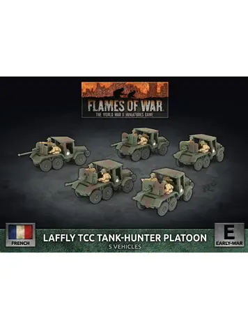 FOW: Laffly TCC Tank-Hunter Platoon (French) (Early War)