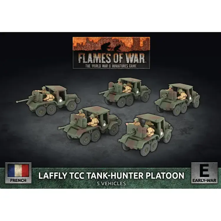 FOW: Laffly TCC Tank-Hunter Platoon (French) (Early War)