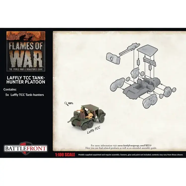 FOW: Laffly TCC Tank-Hunter Platoon (French) (Early War)