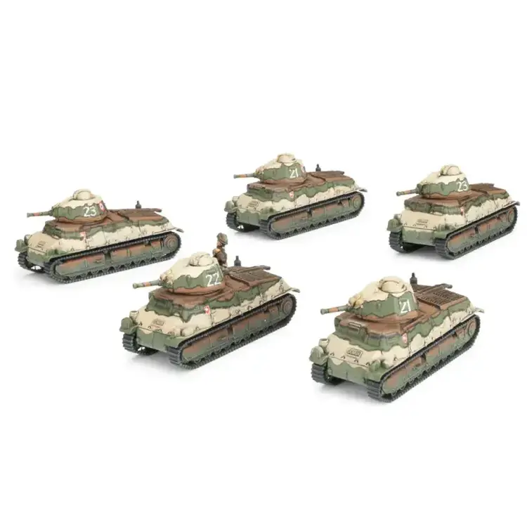 FOW: Somua S35 Combat Platoon (French) (Early War)