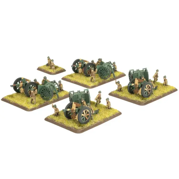 Flames of War FOW:75mm Artillery Battery (French) (Early War)