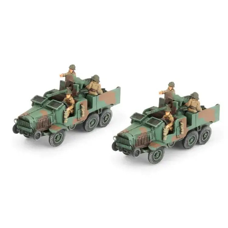Flames of War FOW: 25mm Laffly SP Anti-Tank Platoon (French) (Early War)