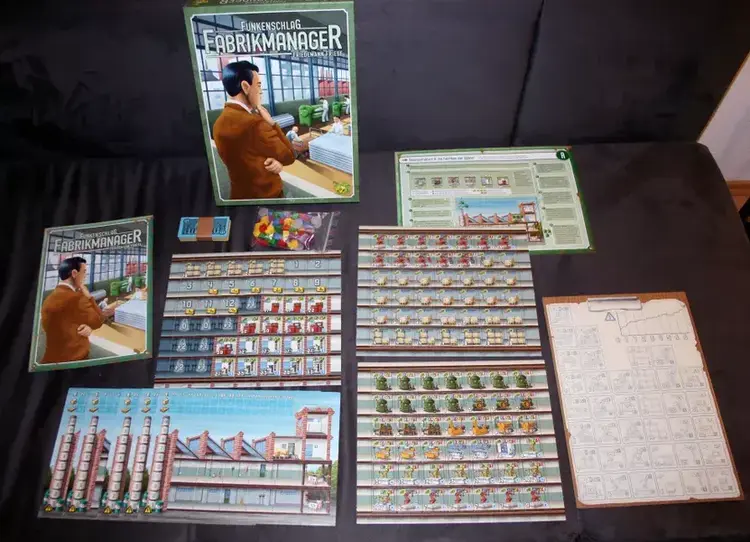 Vintage Power Grid Factory Manager (Pre-Owned, NEW, unpunched) (2009)