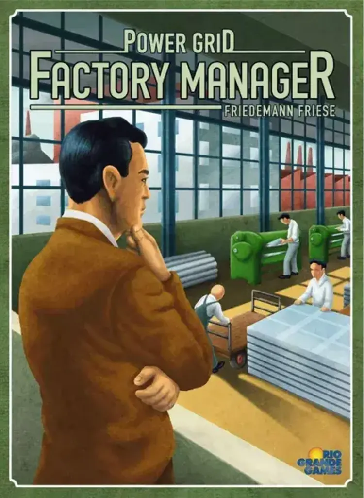 Vintage Power Grid Factory Manager (Pre-Owned, NEW, unpunched) (2009)
