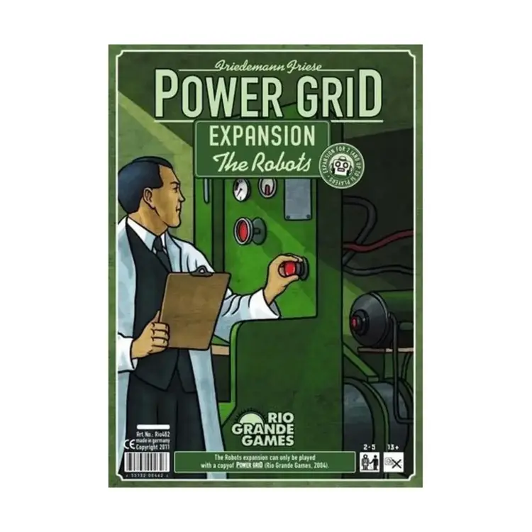 Rio Grande games Power Grid: The Robots Expansion