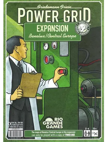 Rio Grande games Power Grid Benelux/Central Europe Expansion