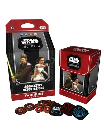 Fantasy Flight SWU Twin Suns Deck: Aggressive Negotiations