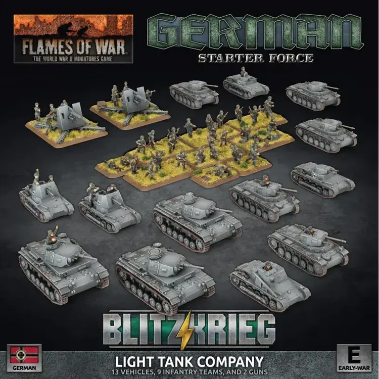 Flames of War FOW: BlitzKrieg German Starter Force (Early War)