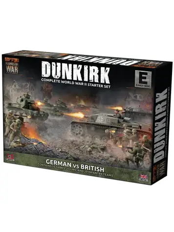 Flames of War FOW: Dunkirk German vs British