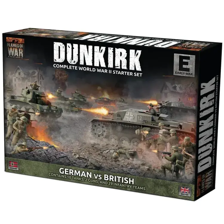 Flames of War FOW: Dunkirk German vs British