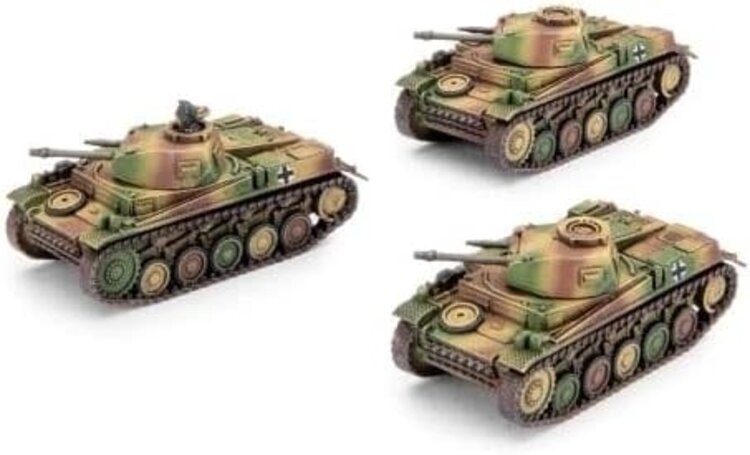 Flames of War FOW: Panzer II Tank Platoon German (Early War)