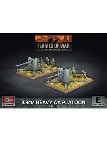 Flames of War FOW: 8.8 cm Heavy AA Platoon German (Early War)