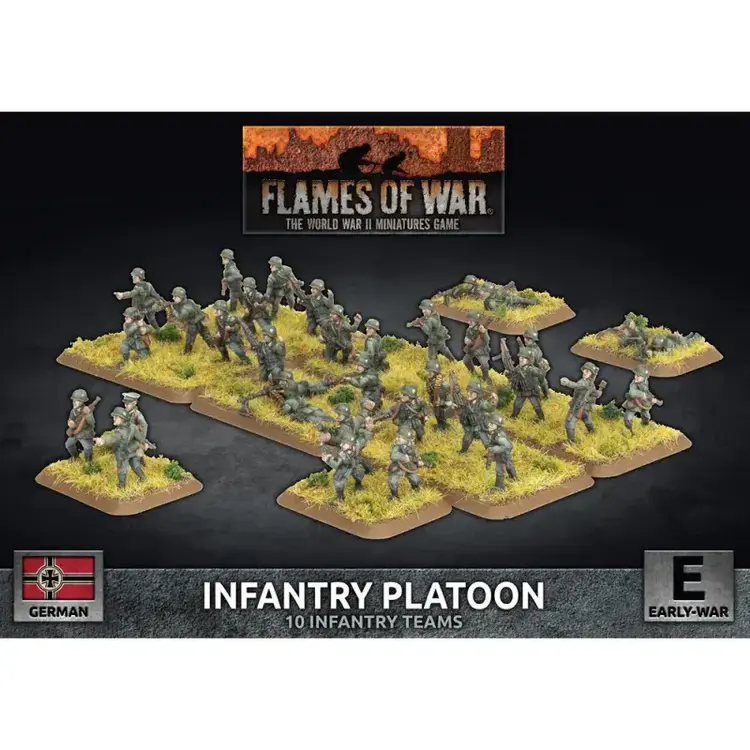 Flames of War FOW: Infantry Platoon German (Early War)