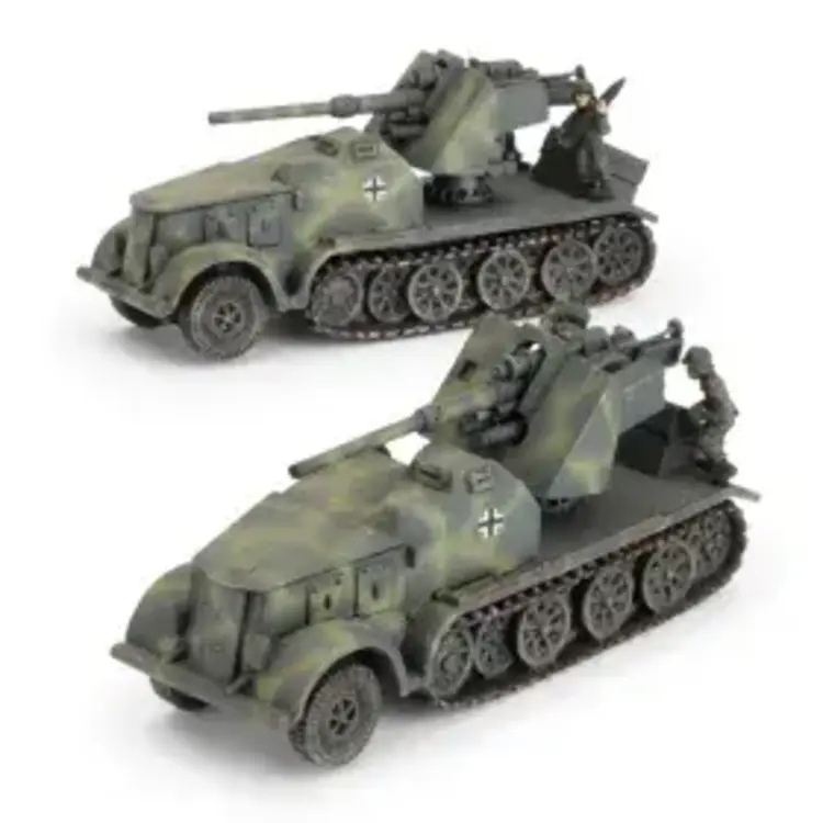 Flames of War FOW: 88 cm Bunkerflak Tank-Hunter Platoon German (Early War)