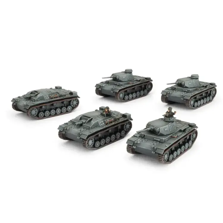 Flames of War FOW: Panzer III Tank Platoon German (Early War)
