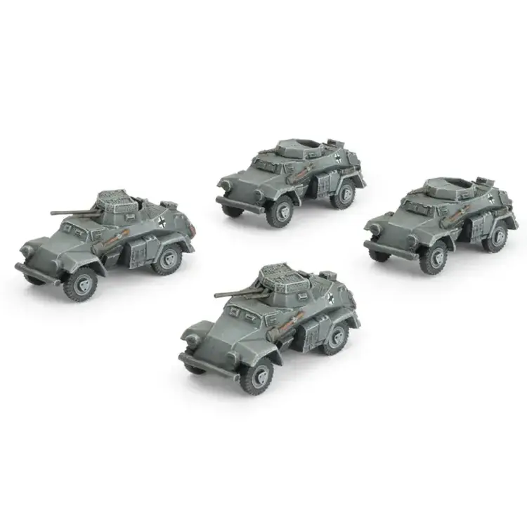 Flames of War FOW: SD KFZ 221 & 222 Scout Troops German (Early War)