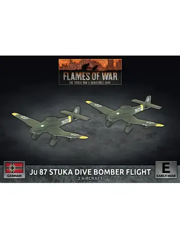 Flames of War FOW: JU 87 Stuka Dive Bomber Flight German (Early War)