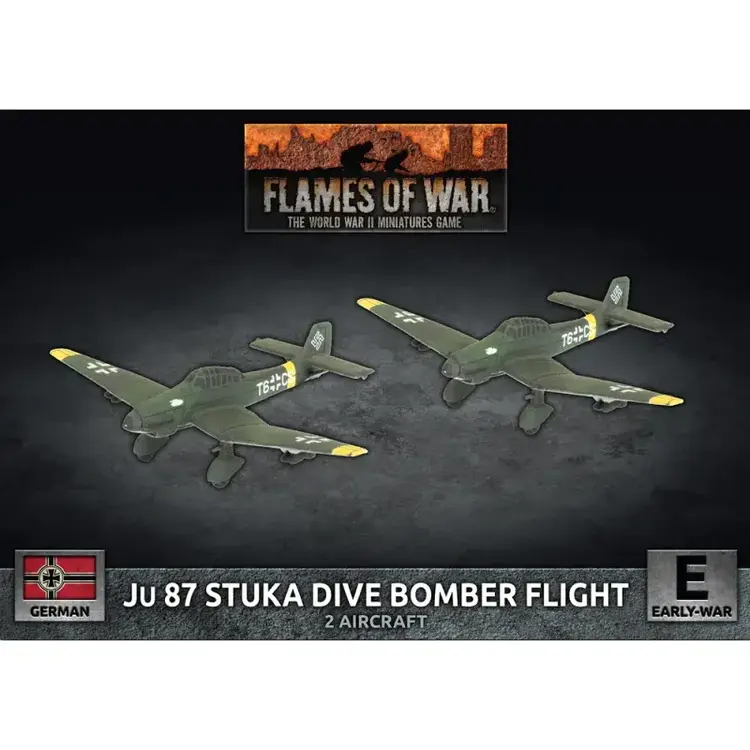 Flames of War FOW: JU 87 Stuka Dive Bomber Flight German (Early War)