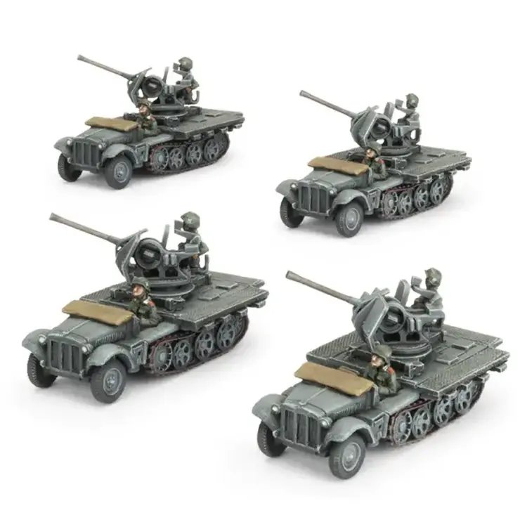 Flames of War FOW: SD KFZ 10/4 Light AA Platoon German (Early War)
