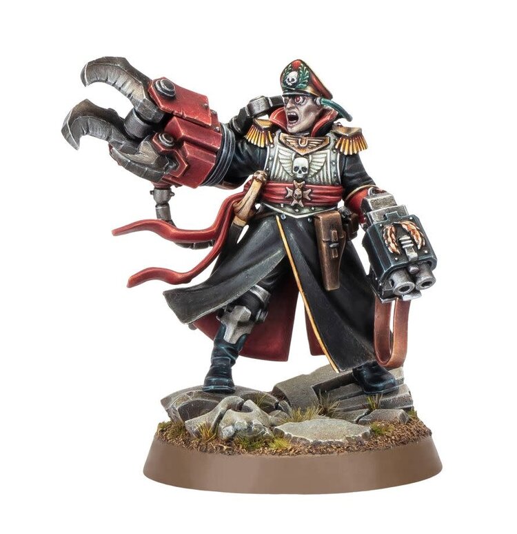 Games Workshop Warhammer 40K: Astra Militarum, Commissar Yarrick