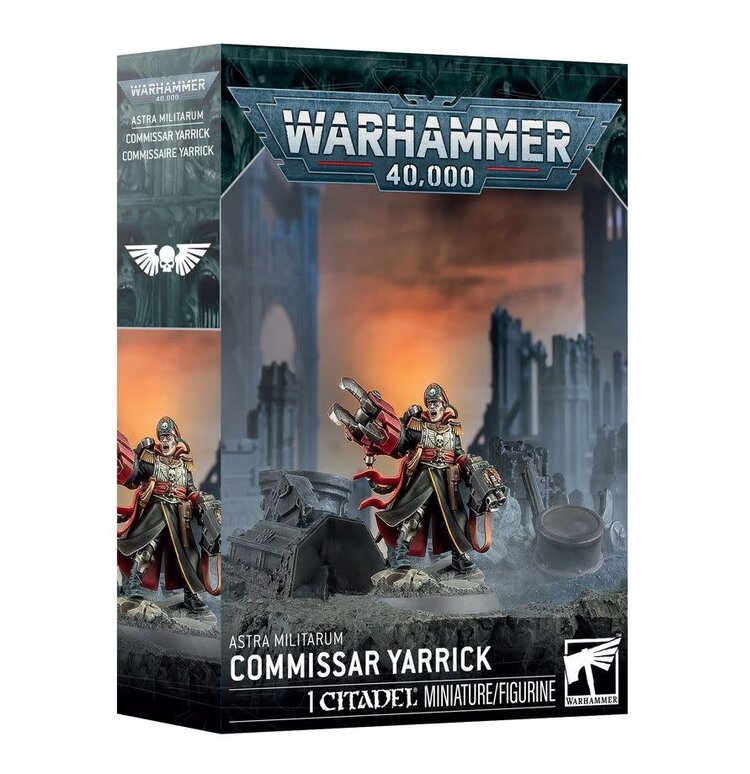 Games Workshop Warhammer 40K: Astra Militarum, Commissar Yarrick