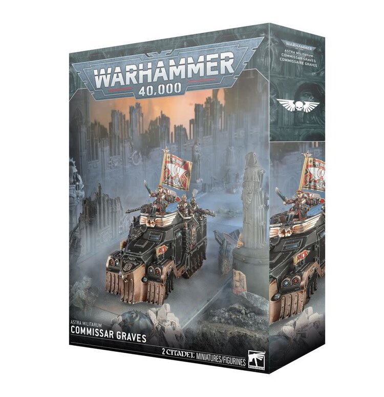 Warhammer 40,000 Warhammer 40K: Astra Militarum, Commissar Graves