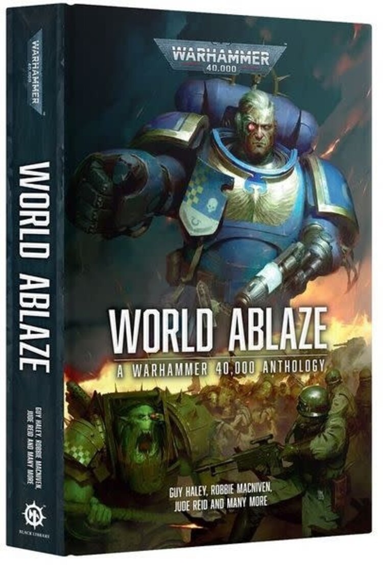 Warhammer 40,000 Warhammer NOVEL: World Ablaze (hard cover)