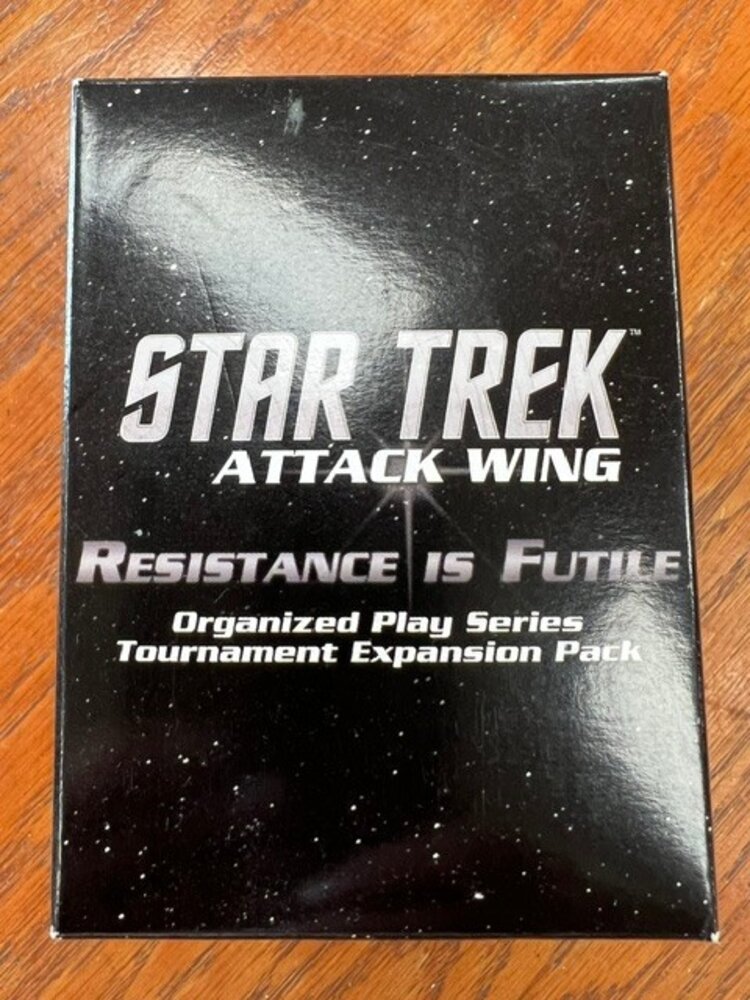 wizkids Star Trek Attack Wing Resistance is Futile Organize Play Series Tournament Expansion