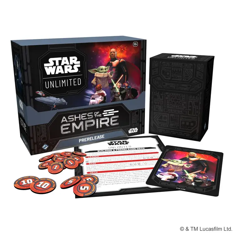 Fantasy Flight SWU Ashes of the Empire Prerelease