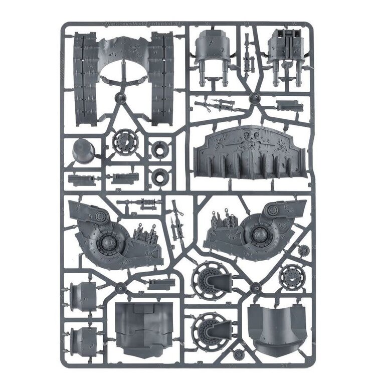 Games Workshop Warhammer 40K: Death Guard, Plagueburst Crawler