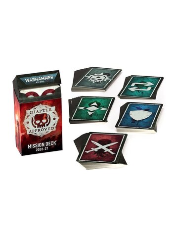 Warhammer 40,000 Warhammer 40K:  Chapter Approved Mission Deck 2026-27