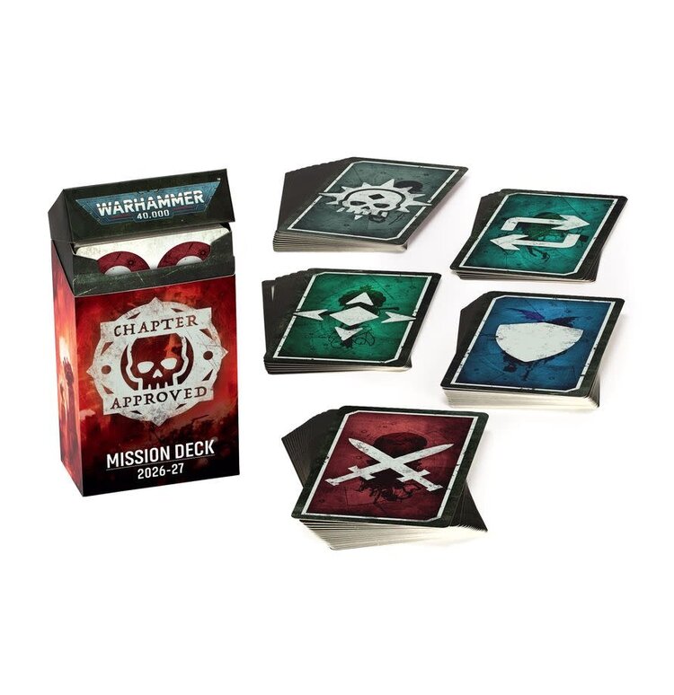 Warhammer 40,000 Warhammer 40K:  Chapter Approved Mission Deck 2026-27
