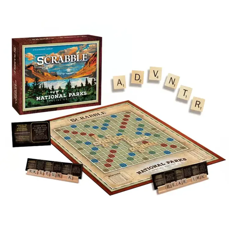 The Op Games Scrabble National Parks, Special Edition
