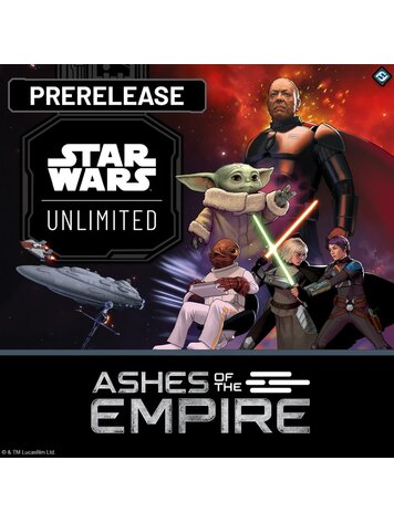Fantasy Flight SWU Ashes of the Empire MIDNIGHT Prerelease