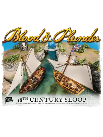 Firelock Games Blood & Plunder 18th Cent Sloop kit