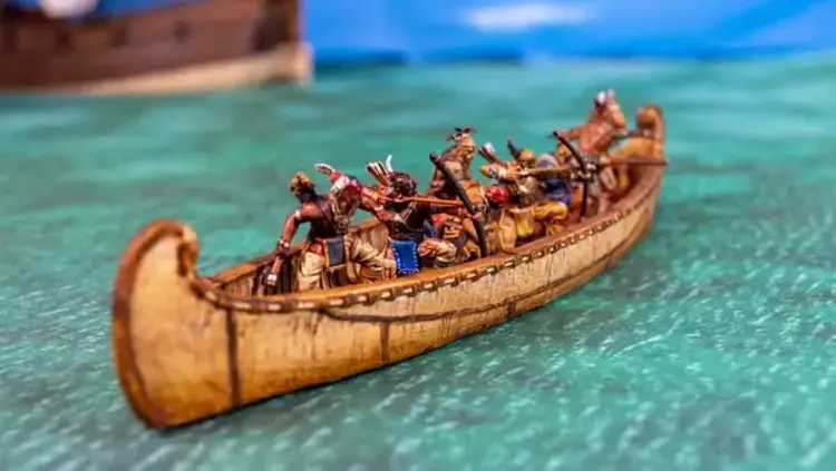 Firelock Games Blood & Plunder Birchbark Canoe