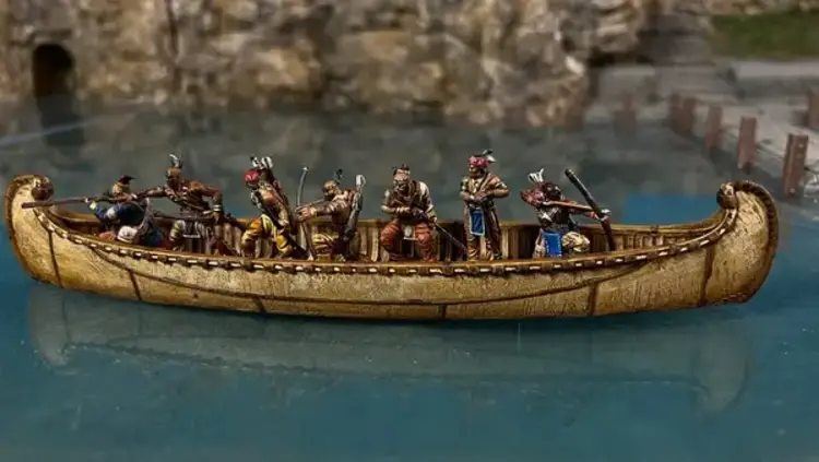 Firelock Games Blood & Plunder Birchbark Canoe