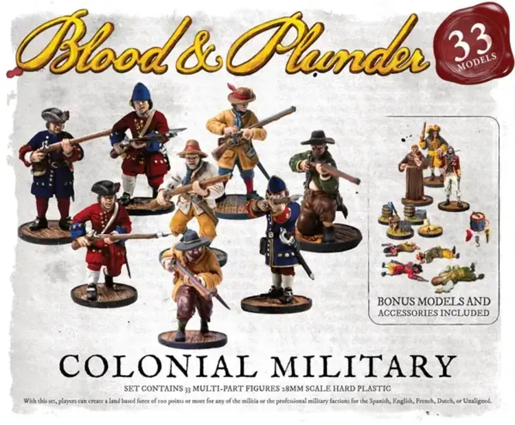 Firelock Games Blood & Plunder Colonial Military
