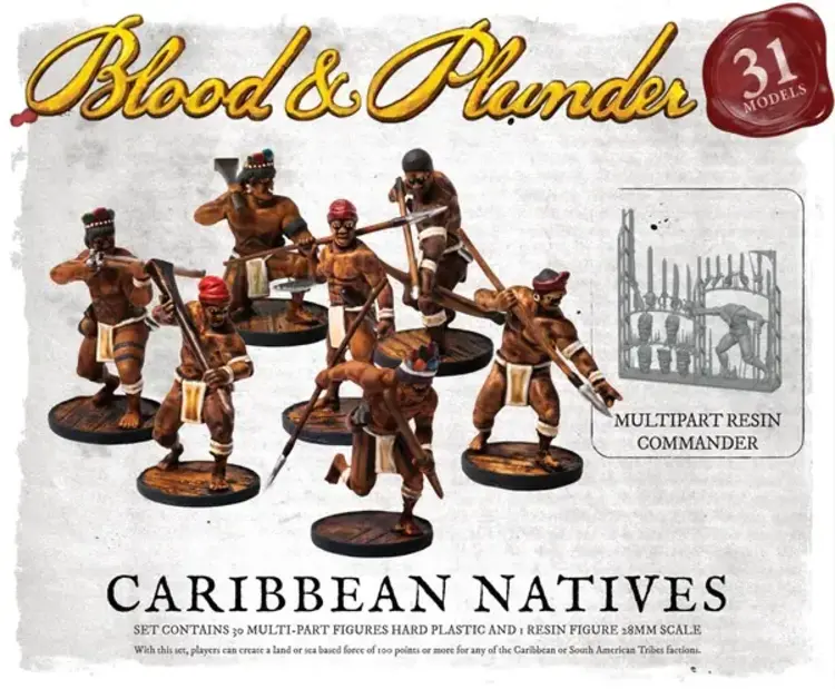 Firelock Games Blood & Plunder Caribbean Natives