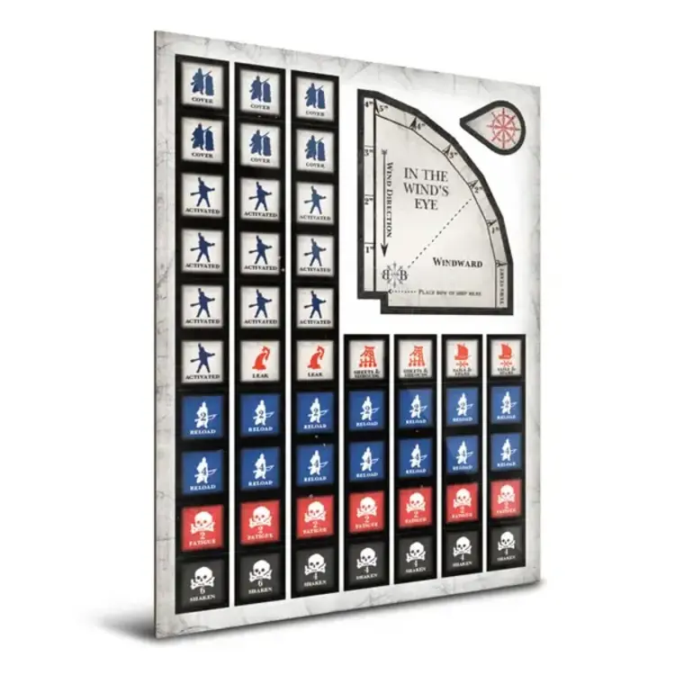 Firelock Games Blood and Bayonets: Tokens & Rulers Set