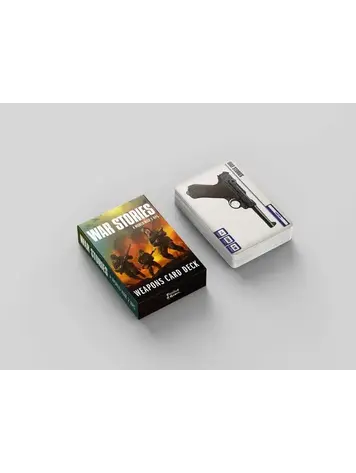Firelock Games War Stories: A World War II RPG, Weapons Card Deck
