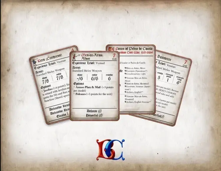 Firelock Games Blood & Crowns: Unit Deck