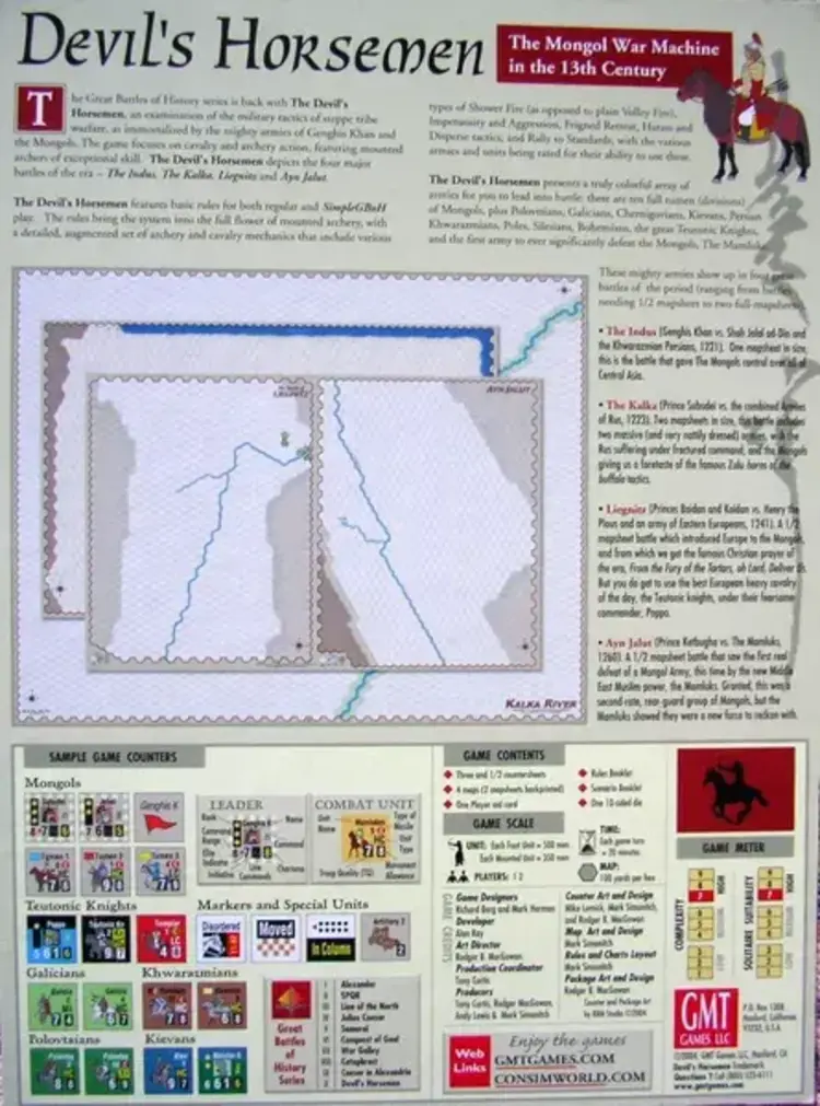 Vintage Devil's Horsemen, The Mongol War Machine (2004)