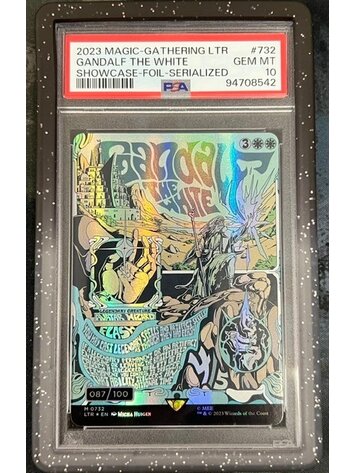 A2 - Gandalf the White (Borderless Poster) (Serial Numbered) - Universes Beyond: The Lord of the Rings: Tales of Middle-earth (LTR)