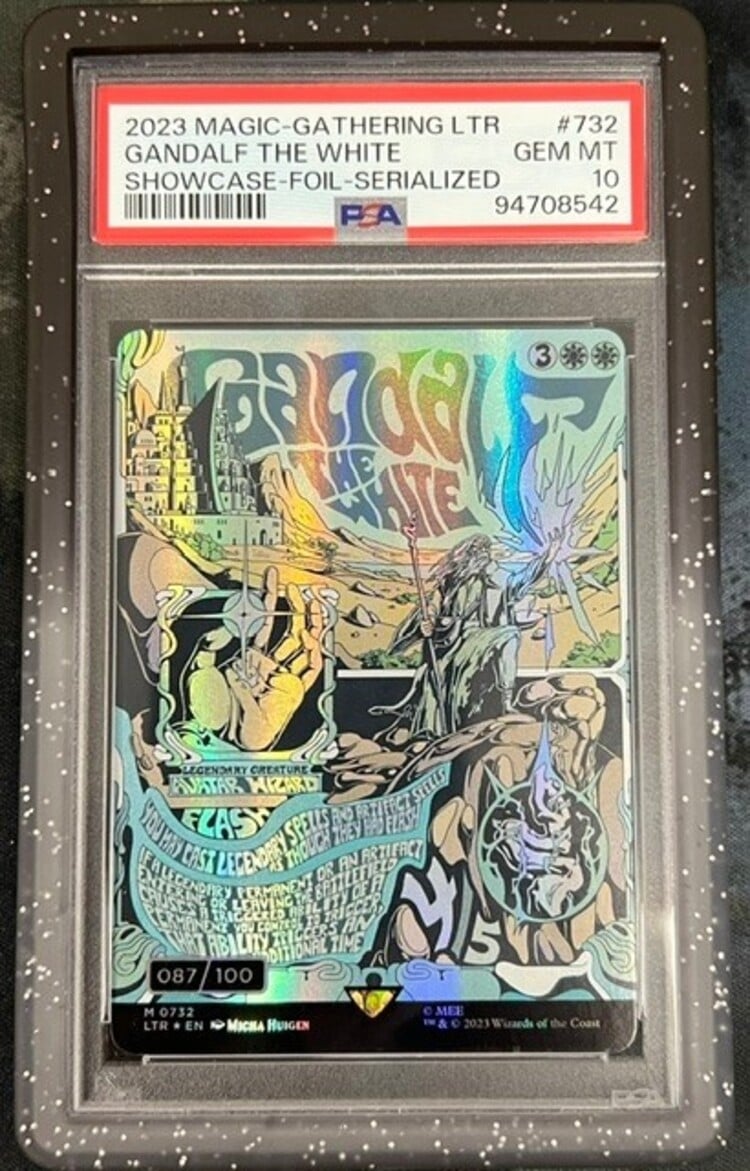 A2 - Gandalf the White (Borderless Poster) (Serial Numbered) - Universes Beyond: The Lord of the Rings: Tales of Middle-earth (LTR)